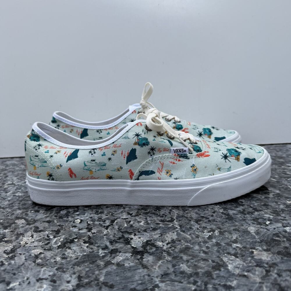 VANS Authentic Multicolor Canvas Lace-Up Sneakers Men’s Size 11